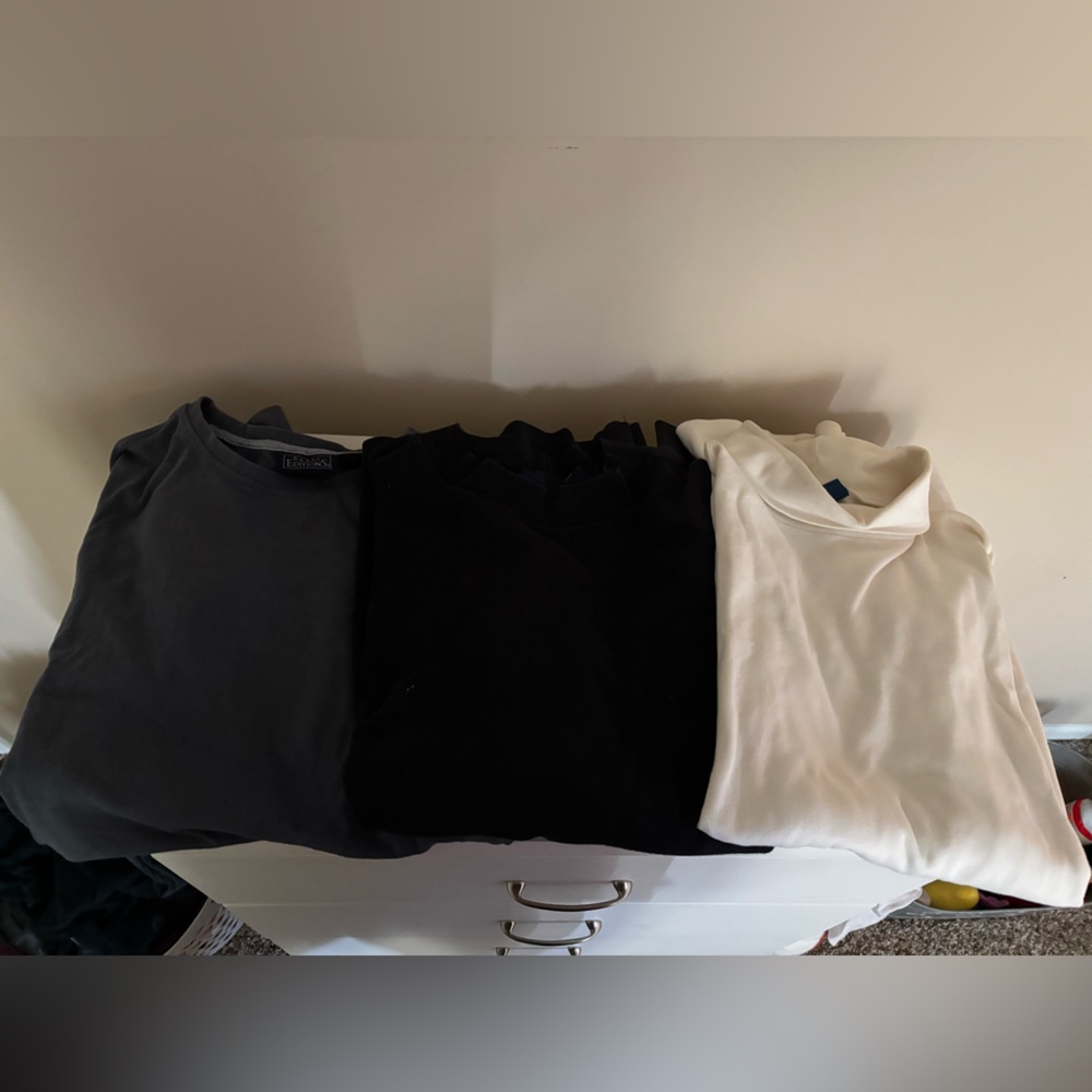 Men’s 4xl Shirts - 3 long sleeve shirts